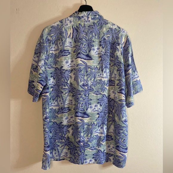 Chiamare Palm Tree Button Down Size L - Picture 3 of 4